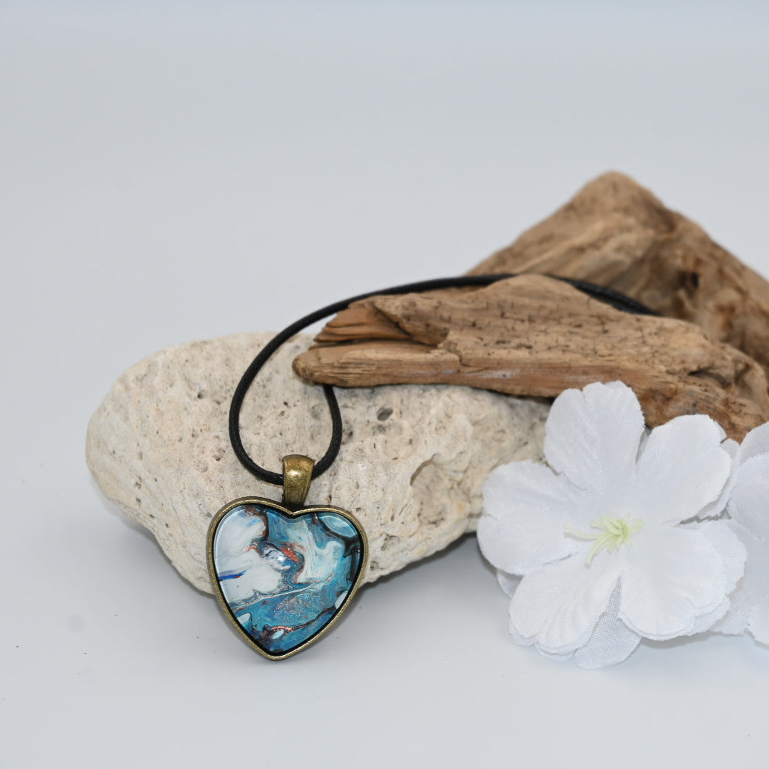 Cœur à soi | Pendentifs artisanaux uniques - Artysa De la mer à soi