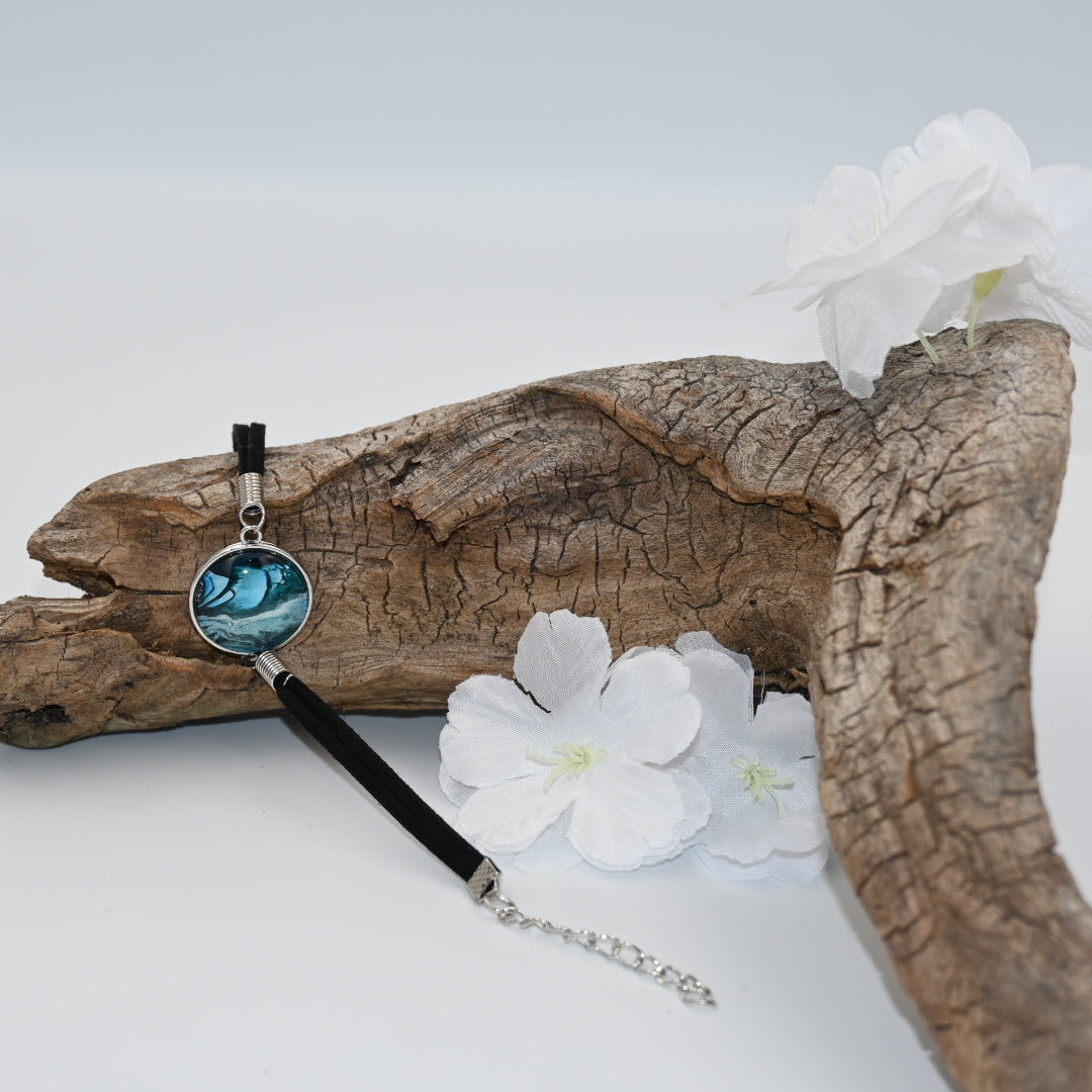 Ardoise | Bracelets artisanaux uniques - Artysa De la mer à soi