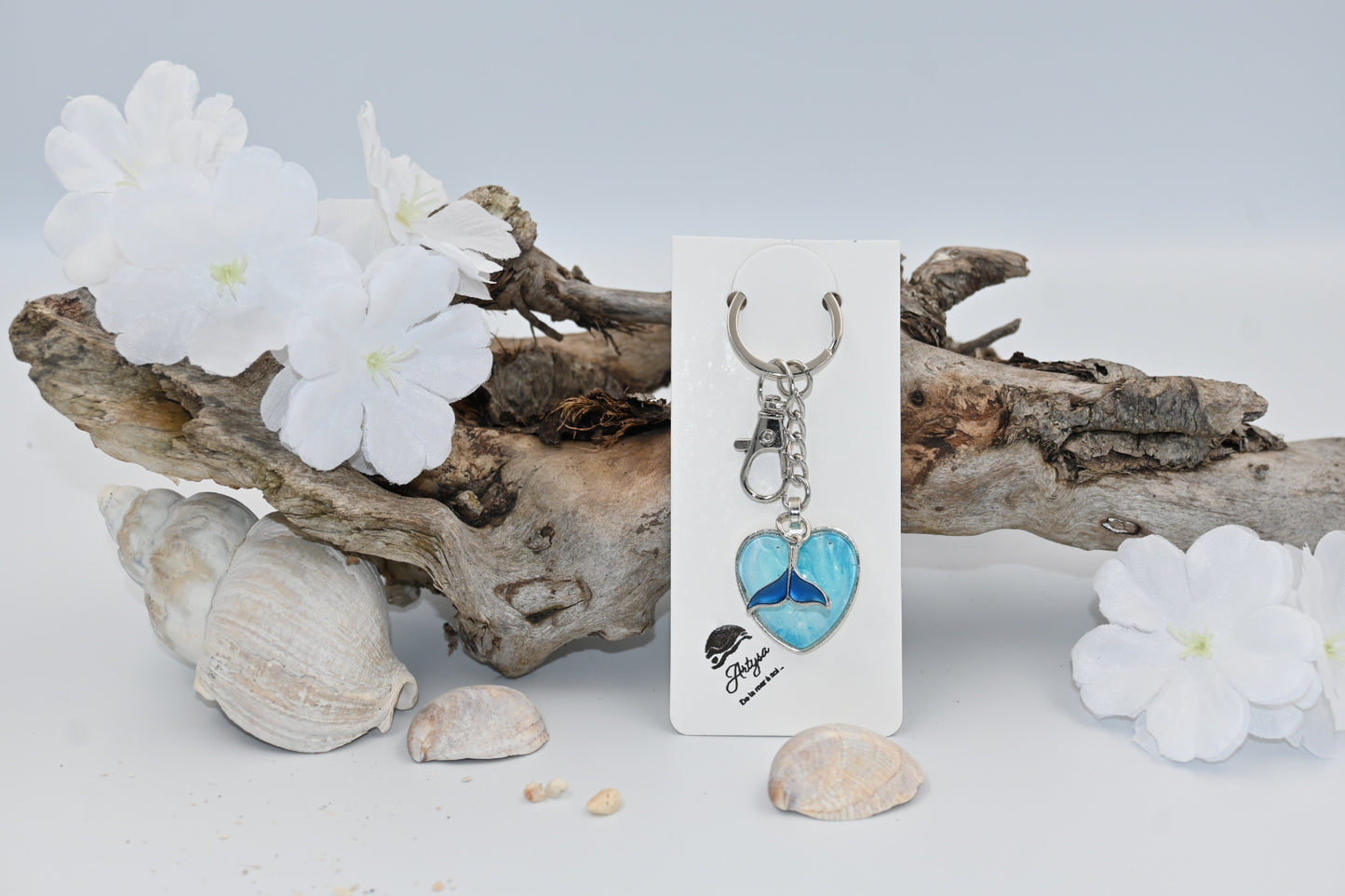 Baleine bleue | Porte-clés