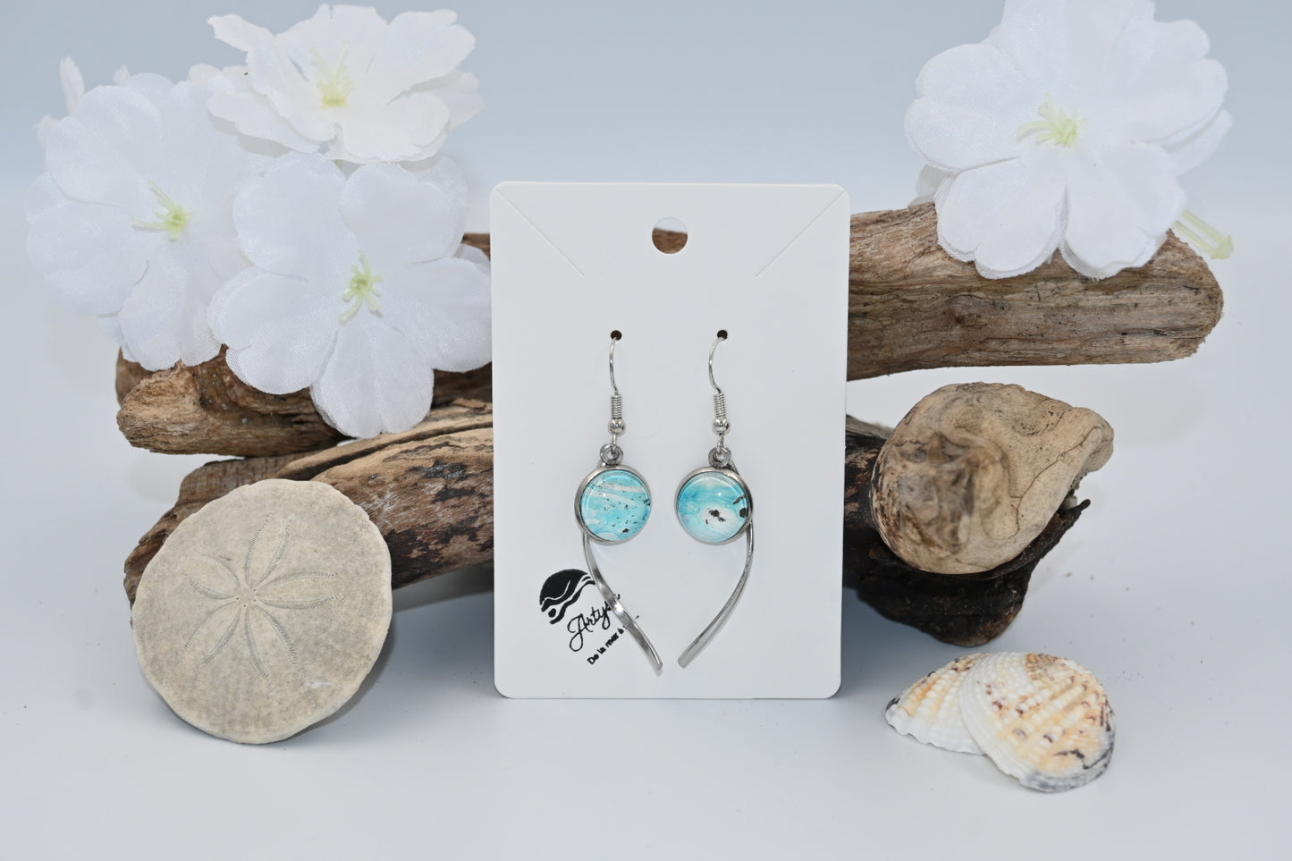 La grande vague | Boucles d'oreilles