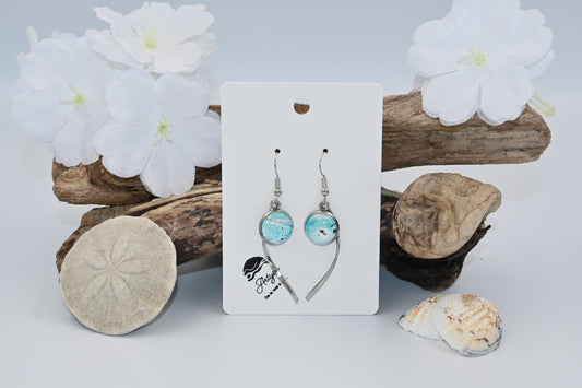 La grande vague | Boucles d'oreilles